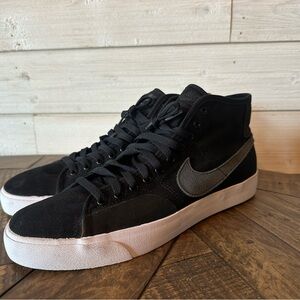 Nike blazer Court Mid Premium SB Black and  Anthracite